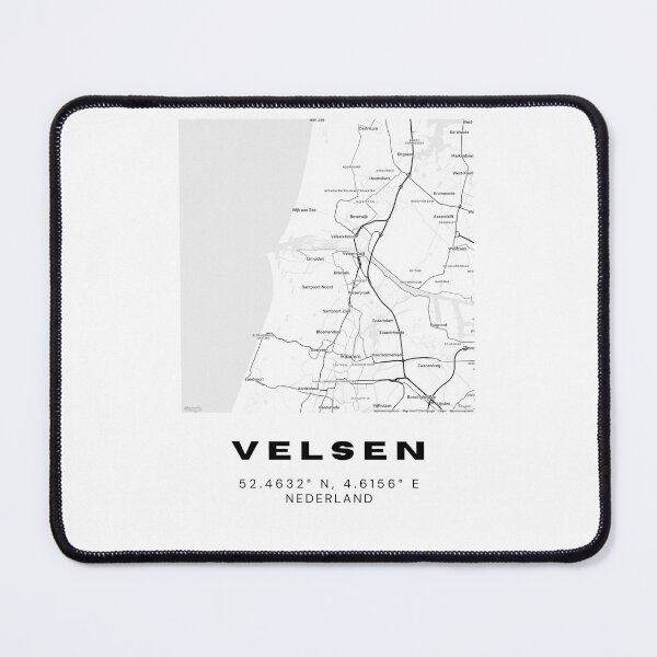 Item preview, Velsen Minimalist Map Art | Netherlands | 52.4632° N, 4.6156° E designed and sold by RM-Journey.