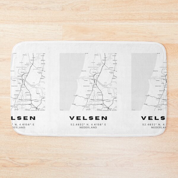 Item preview, Velsen Minimalist Map Art | Netherlands | 52.4632° N, 4.6156° E designed and sold by RM-Journey.