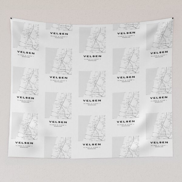 Item preview, Velsen Minimalist Map Art | Netherlands | 52.4632° N, 4.6156° E designed and sold by RM-Journey.