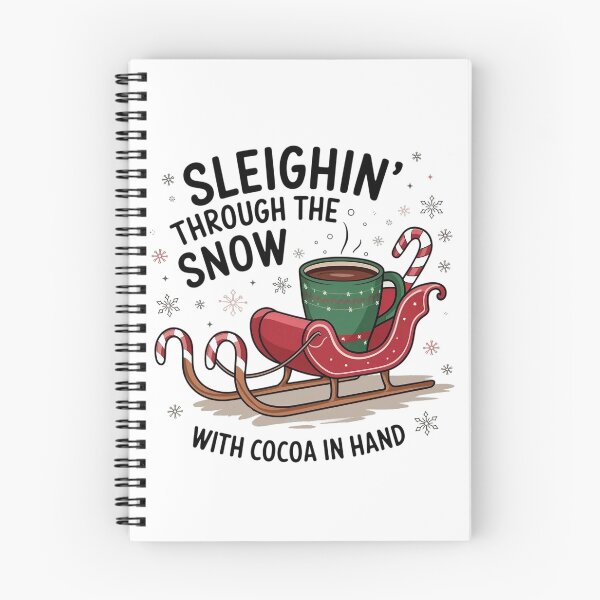 Item preview, Sleighin' Through the Snow with Cocoa in Hand designed and sold by Situstshirts.
