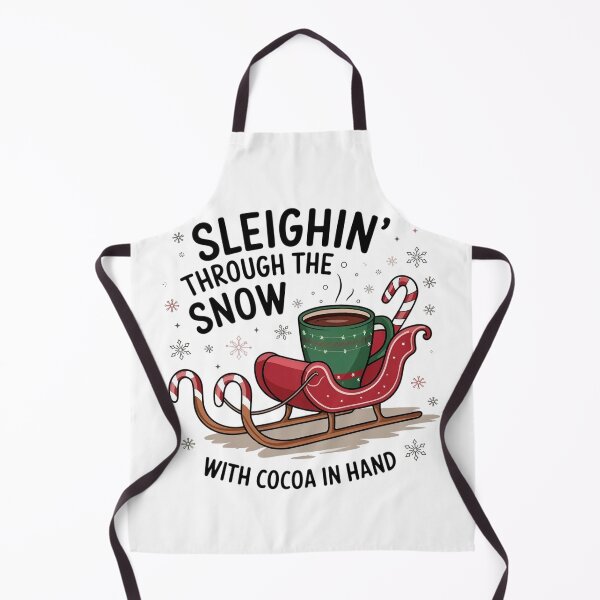 Item preview, Sleighin' Through the Snow with Cocoa in Hand designed and sold by Situstshirts.