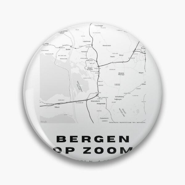 Item preview, Bergen op Zoom Minimalist Map Art | Netherlands | 51.4950° N, 4.2877° E designed and sold by RM-Journey.