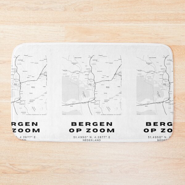Item preview, Bergen op Zoom Minimalist Map Art | Netherlands | 51.4950° N, 4.2877° E designed and sold by RM-Journey.
