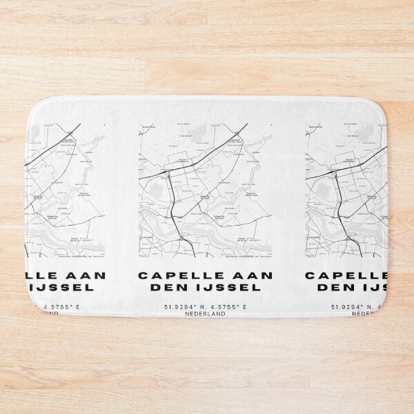 Item preview, Capelle aan den IJssel Minimalist Map Art | Netherlands | 51.9294° N, 4.5755° E designed and sold by RM-Journey.