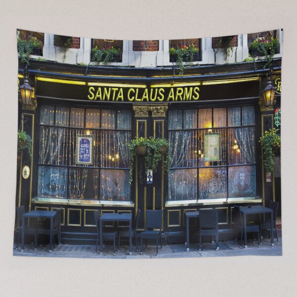 Item preview, Santa Claus Arms Pub  designed and sold by Londonimages.