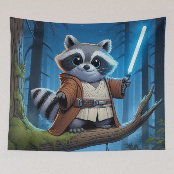 Artikelvorschau, Trash Panda Weltraumritter entworfen und verkauft von Jennifer McBride.