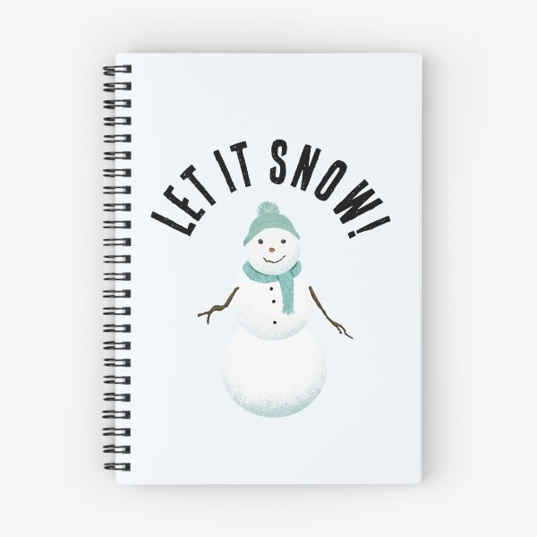 Item preview, Let it Snow Snowman and Text Version 1 designed and sold by ClearAndHappy.