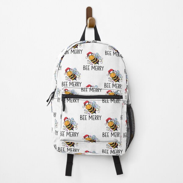 Item preview, Bee Merry – Festive Bumblebee Christmas Design designed and sold by GemBob Creations.