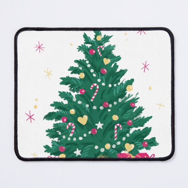 Item preview, Christmas Tree Dark Green White Backdrop designed and sold by SimplyPsycho.