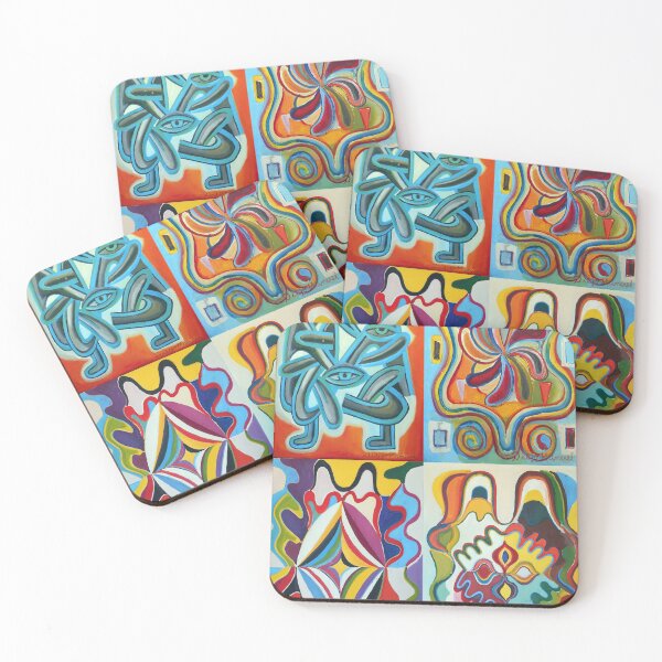 Item preview, 4 pop abstract designed and sold by Diego Manuel Rodriguez.