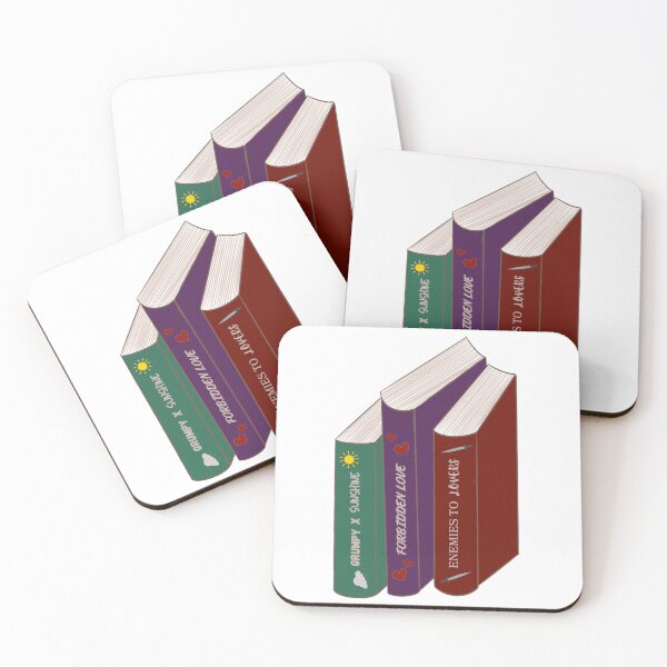 Item preview, book tropes stack designed and sold by Antler Queen Creations.