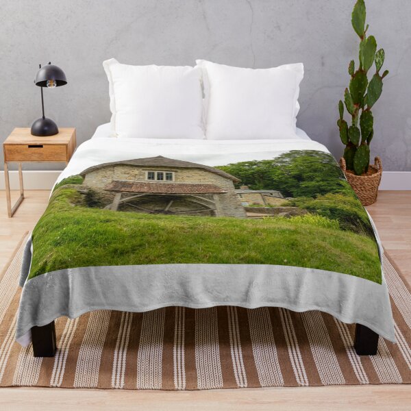 Item preview, Watermill Ruins on the river bank designed and sold by yackers1.