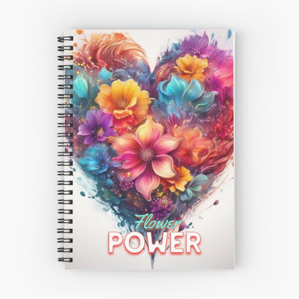 Item preview, Flowerpower colorful flowers in the shape of a heart designed and sold by PTY4u.