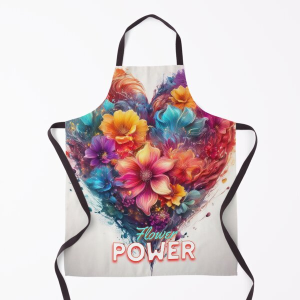 Item preview, Flowerpower colorful flowers in the shape of a heart designed and sold by PTY4u.