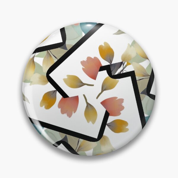 Item preview, Botanical and geometric repeating pattern No 34 designed and sold by Shoot-The-Moon.