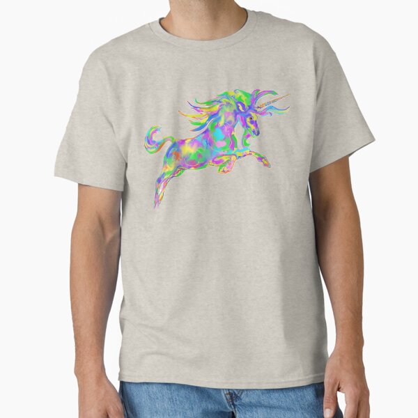 Lucky Flying Unicorn by iServalan for Tale Teller Club Classic T-Shirt