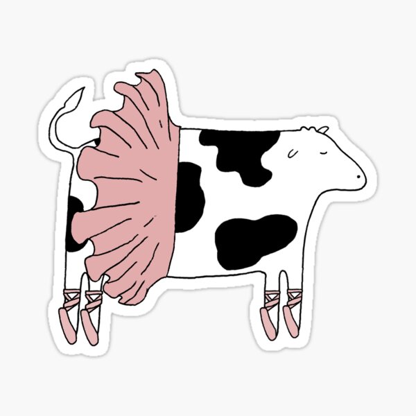 Item preview, Beefaldi (Cow Ballerina) designed and sold by onecowaday.