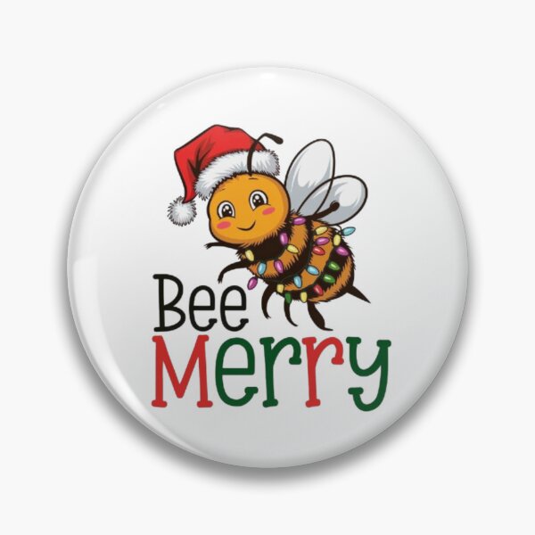 Item preview, Bee Merry – Adorable Bumblebee Christmas Design designed and sold by GemBob Creations.