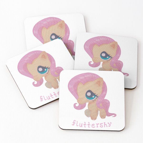 Item preview, Fluttershy Littlest Pet Shop designed and sold by lompyloops.