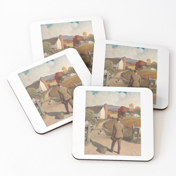Item preview, The Homecoming Newell Convers Wyeth   American Art designed and sold by TeeARTHY.