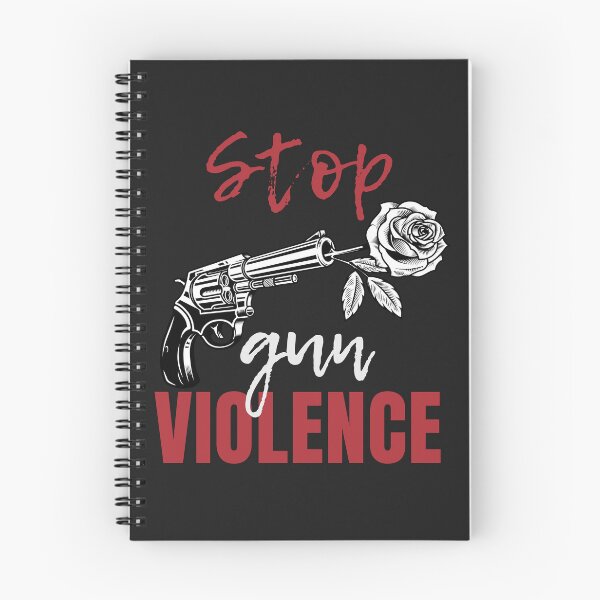 Item preview, Gun With Rose Stop Gun Violence Awareness  designed and sold by Anniko Art Studio.