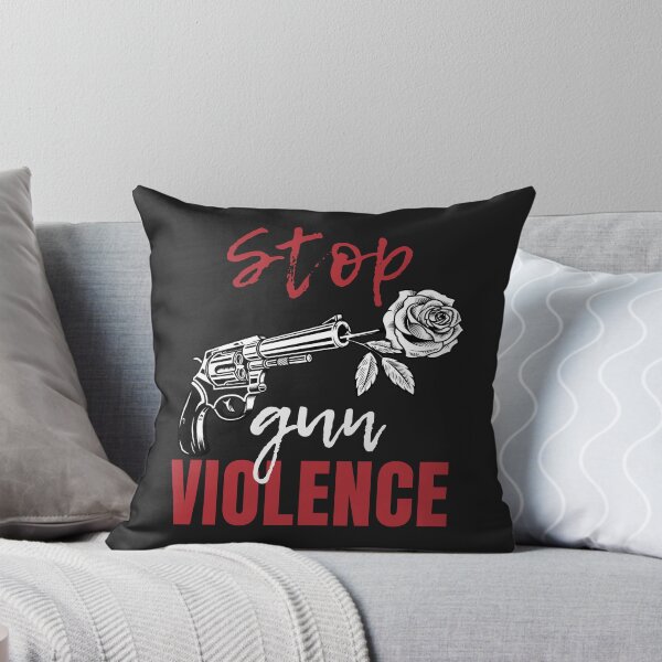 Item preview, Gun With Rose Stop Gun Violence Awareness  designed and sold by Anniko Art Studio.