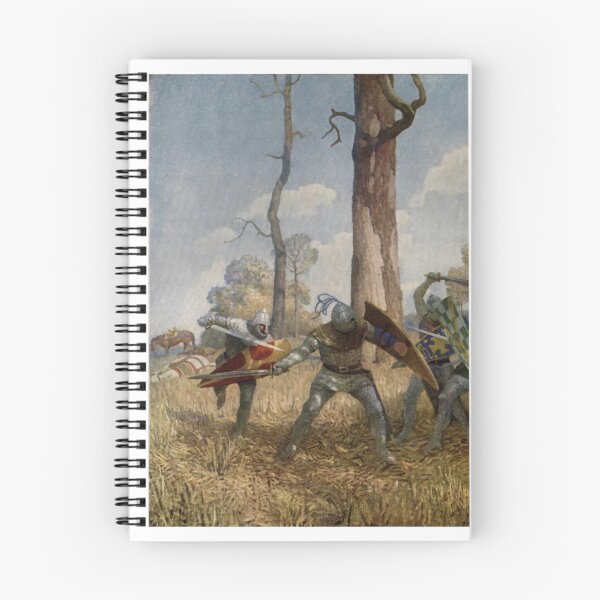 Item preview, They fought with him on foot more than three hours, both before him N. C. Wyeth designed and sold by TeeARTHY.
