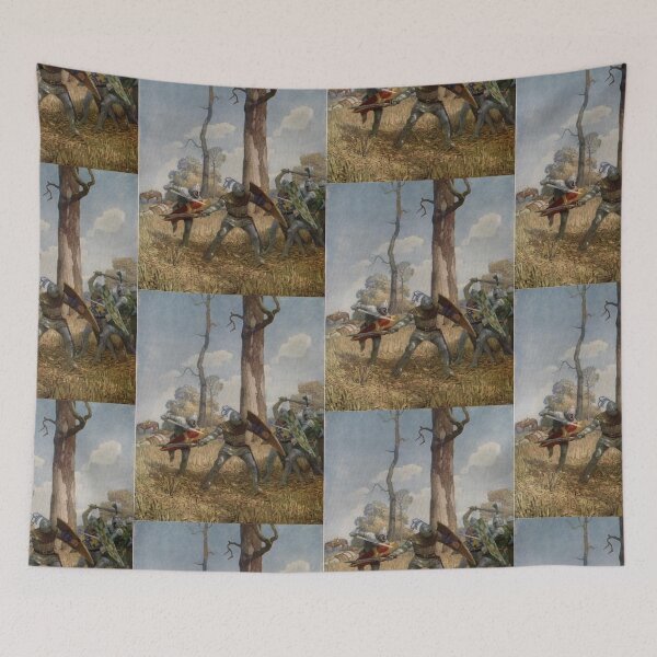 Item preview, They fought with him on foot more than three hours, both before him N. C. Wyeth designed and sold by TeeARTHY.
