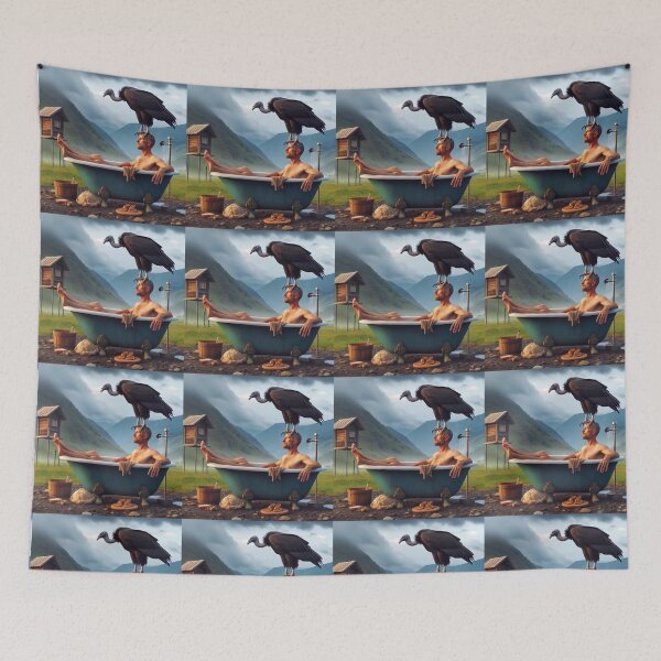 Item preview, The Perils of living Alone in the Wilderness designed and sold by CarolM.