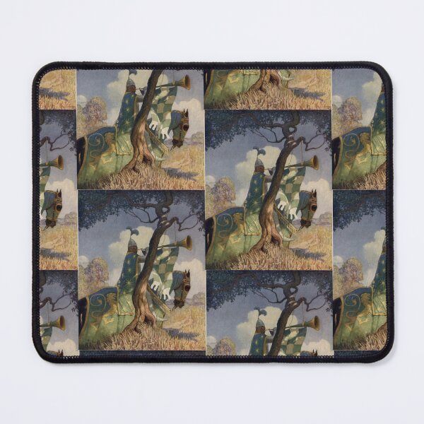 Item preview, The green knight preparing to battle Sir Beaumains N.C. Wyeth designed and sold by TeeARTHY.