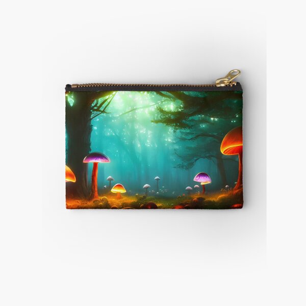 Item preview, The Neon Mushroom Forest designed and sold by KAdams-Art.