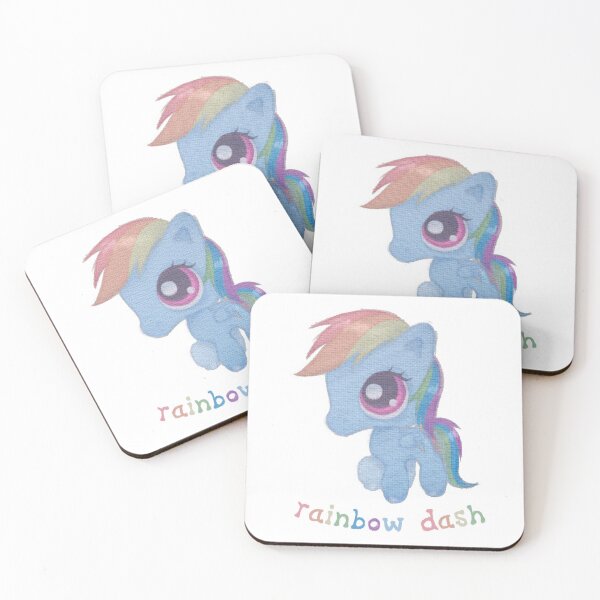 Item preview, Rainbow Dash Littlest Pet Shop designed and sold by lompyloops.