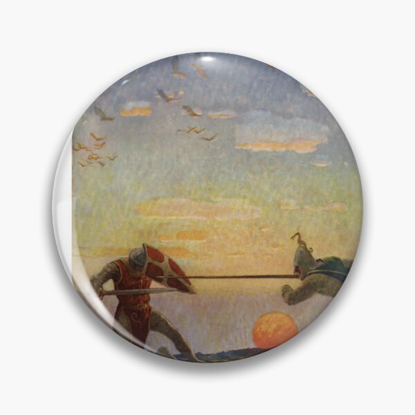 Item preview, The death of Arthur and Mordred N.C. Wyeth designed and sold by TeeARTHY.