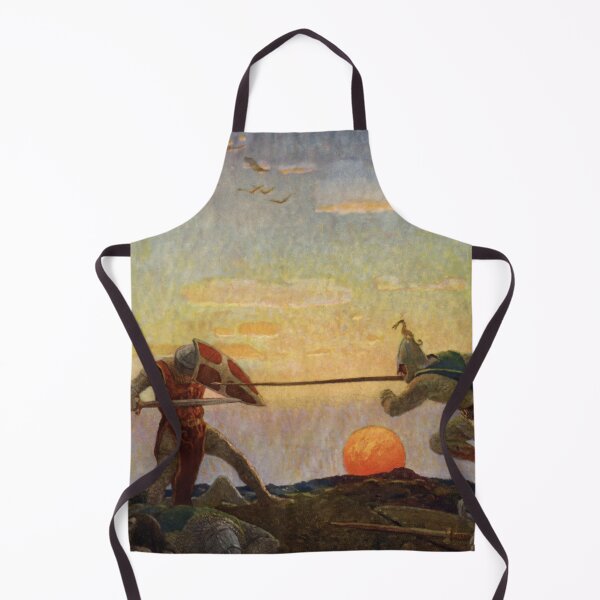 Item preview, The death of Arthur and Mordred N.C. Wyeth designed and sold by TeeARTHY.