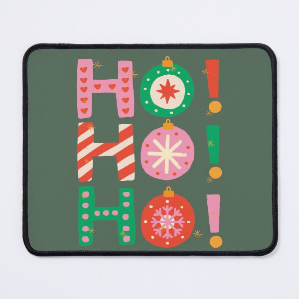 Item preview, Ho Ho Ho - Christmas Ornaments designed and sold by HomeFreewithMe.