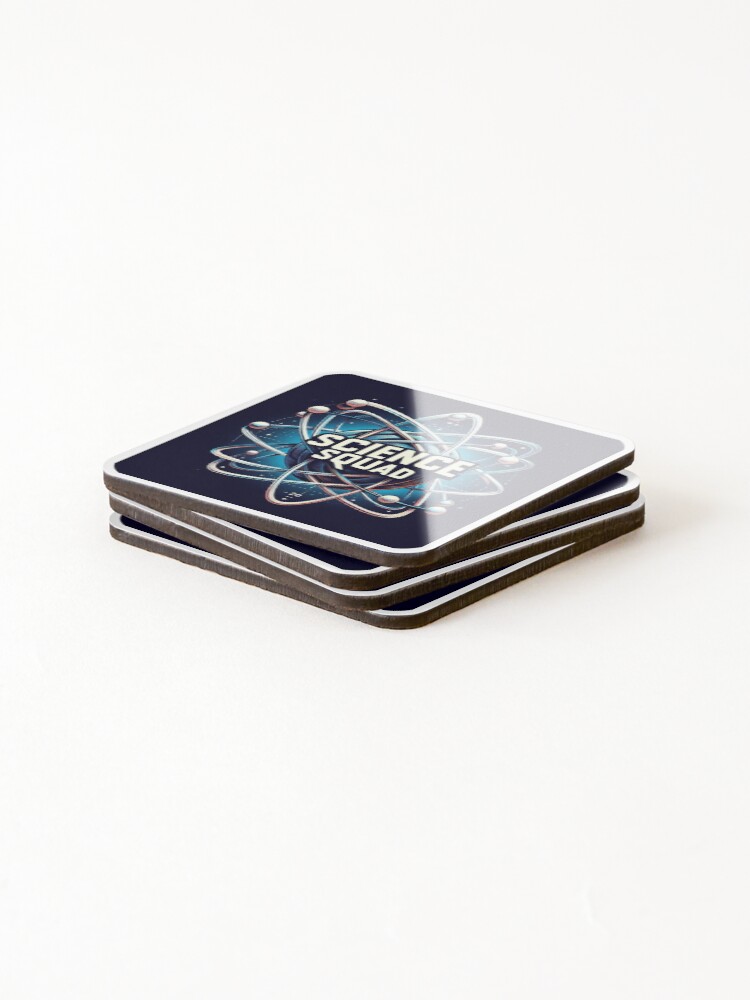 Thumbnail 4 of 5, Coasters (Set of 4), Science Squad designed and sold by Monem-RASH.
