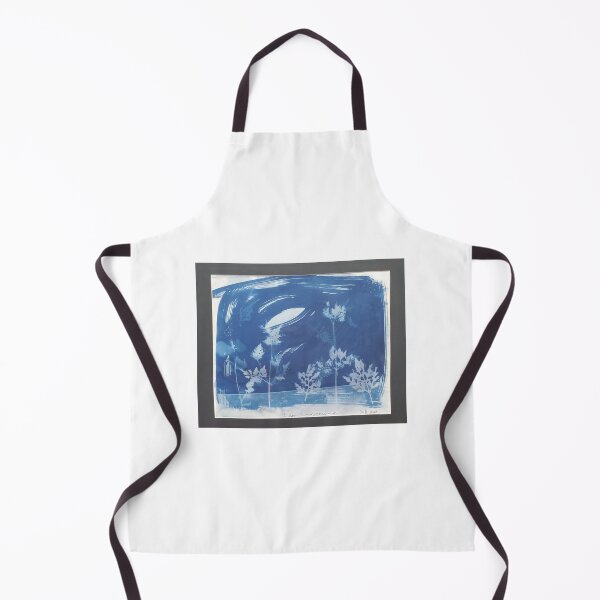 Item preview, Cyanotype print of fall plants print only on textured paper designed and sold by FoxGlove5.