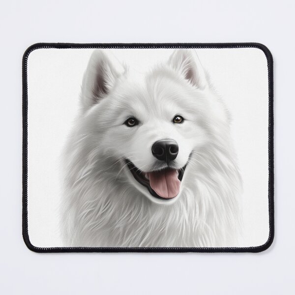 Item preview, Fluffy Samoyed Drawing designed and sold by OtterComforts.