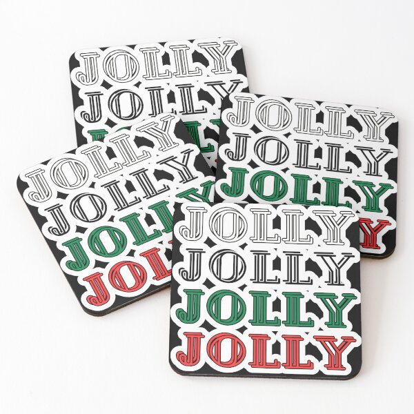 Item preview, Jolly Stickers - 4 Pack designed and sold by HauntedOpera.