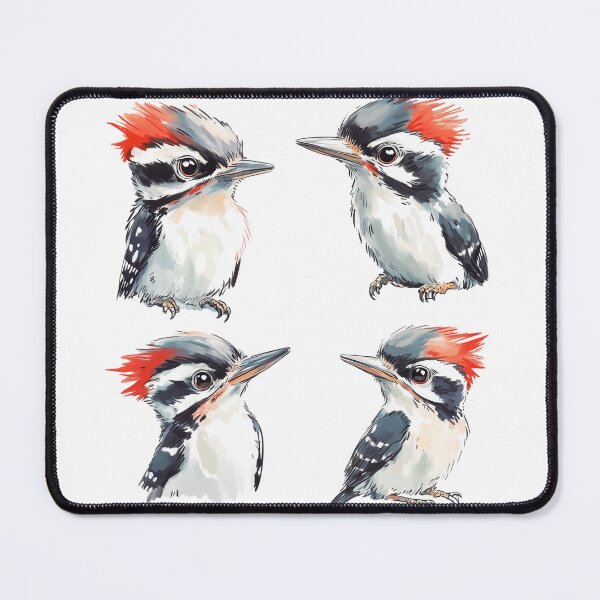 Item preview, Painted Woodpecker Stickers designed and sold by OtterComforts.