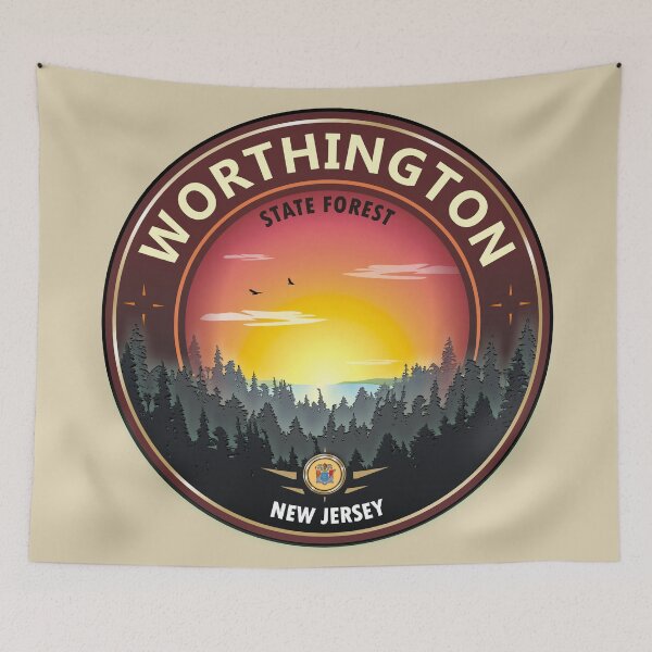 Artikelvorschau, Worthington State Forest New Jersey Naturlandschaft entworfen und verkauft von studioss76.
