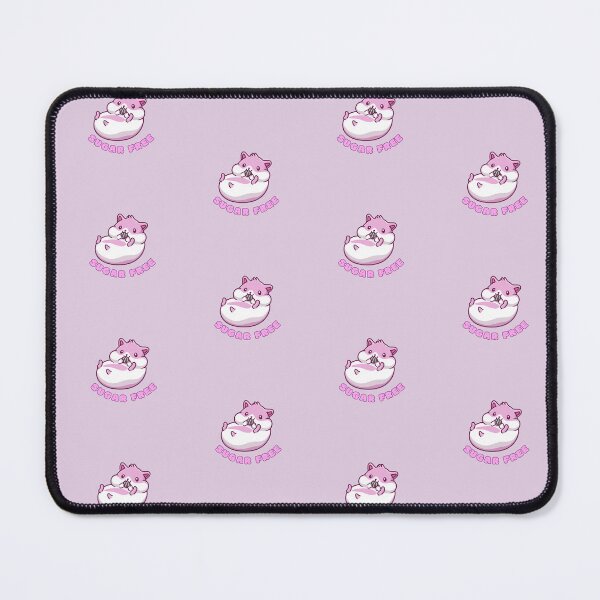 Item preview, Sugar free cute hamster eating sweets designed and sold by VonLogaart.