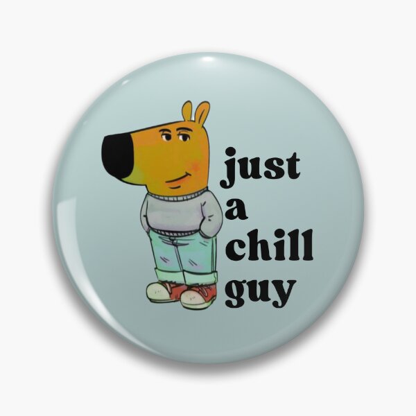 Item preview, just a chill guy designed and sold by otyliadesign.