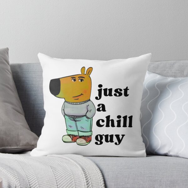 Item preview, just a chill guy meme designed and sold by otyliadesign.