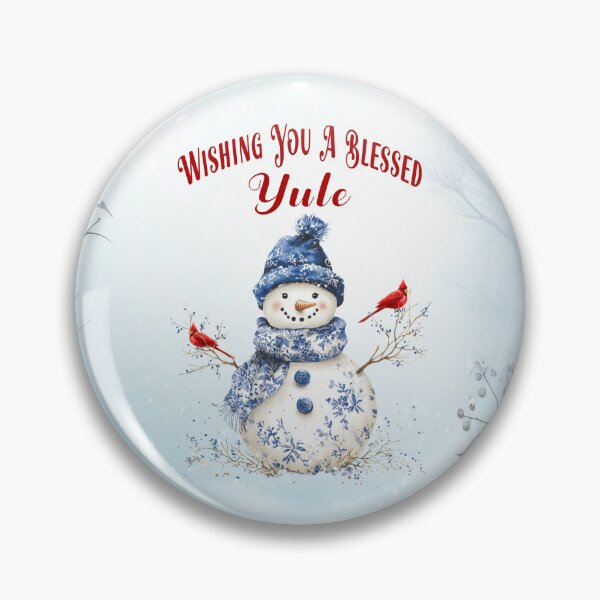 Item preview, Joyful Yule Greetings from the Christmas Snowman designed and sold by MysticOzzy.