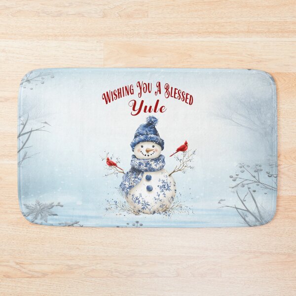 Item preview, Joyful Yule Greetings from the Christmas Snowman designed and sold by MysticOzzy.