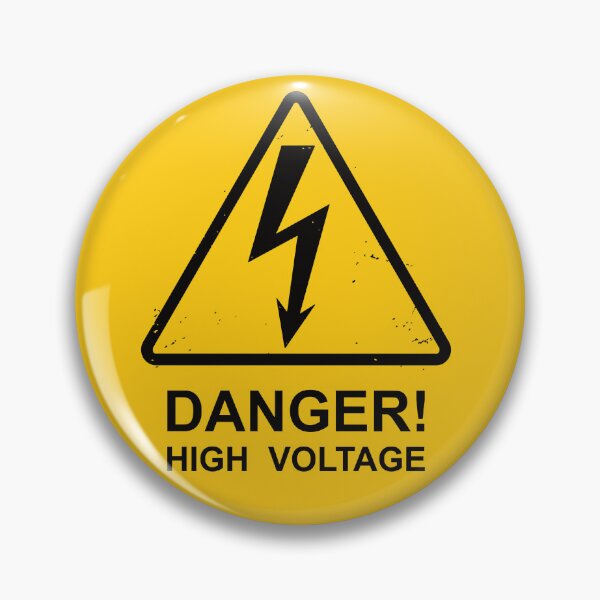 Item preview, Danger High Voltage Sign designed and sold by IncognitoMode.