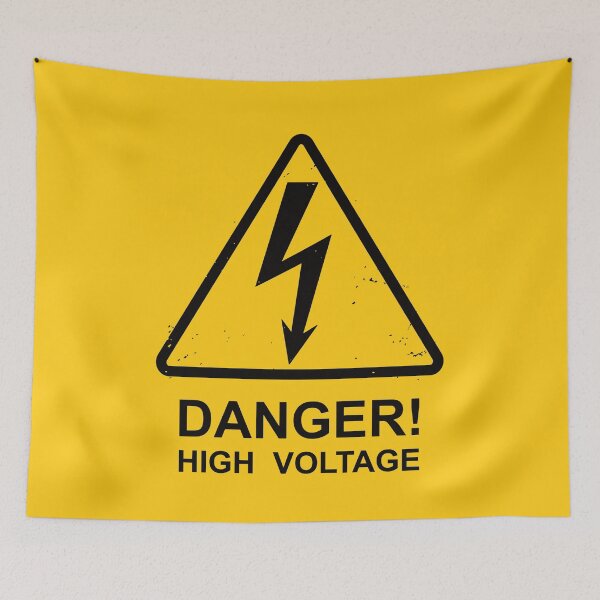 Item preview, Danger High Voltage Sign designed and sold by IncognitoMode.