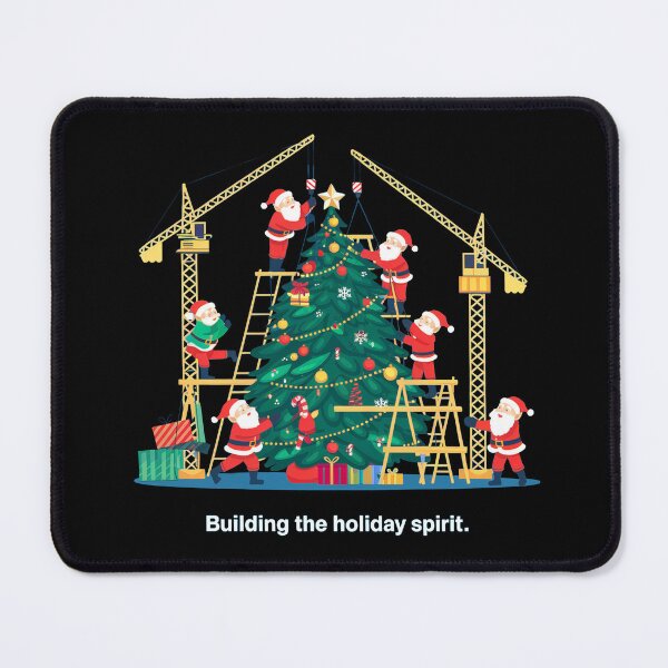 Item preview, Building the holiday spirit, civil engineering christmas designed and sold by NoetherSym.