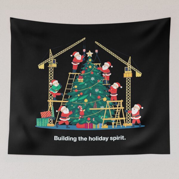 Item preview, Building the holiday spirit, civil engineering christmas designed and sold by NoetherSym.